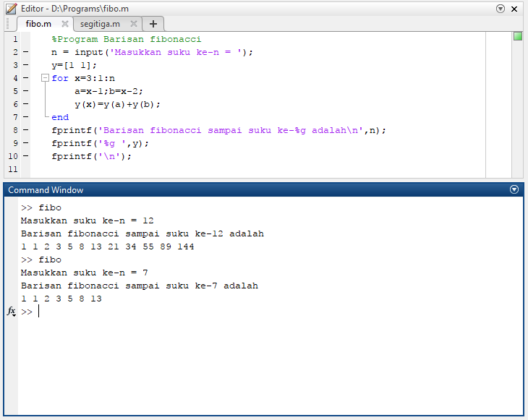 Fungsi For Pada Matlab Dan Nested For Pada Matlab Advernesia 3020