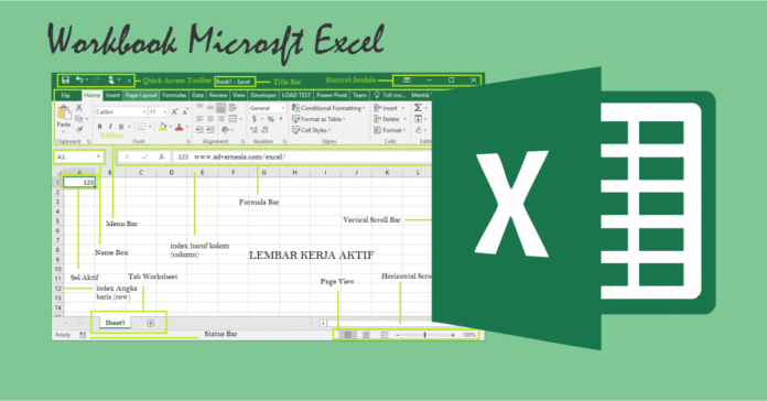 Fungsi workbook pada Excel