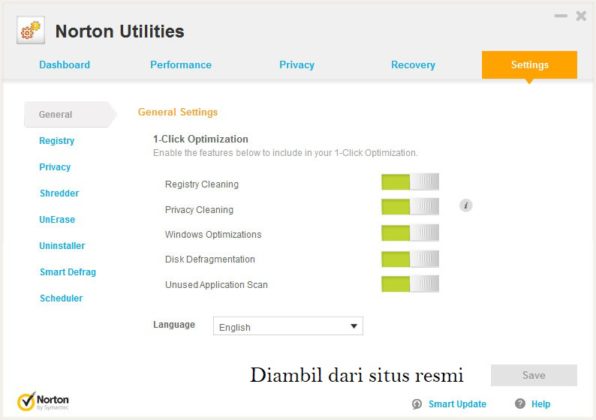 what is norton utilities 2012