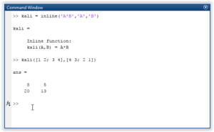 matlab interp1 anonymous function