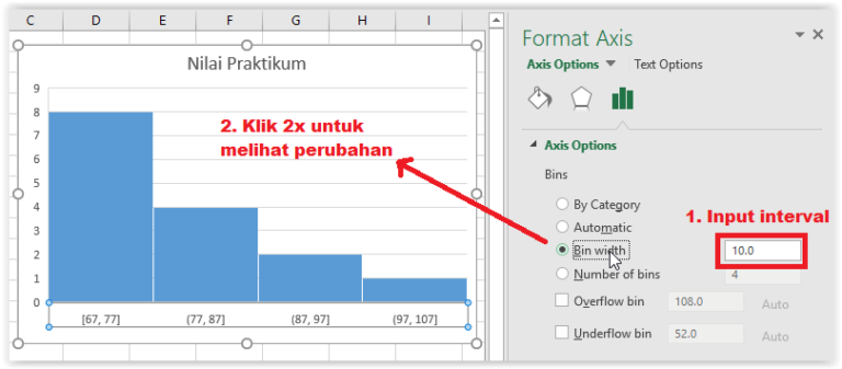 2 Jenis Histogram Dan Cara Membuat Histogram Di Excel - Advernesia