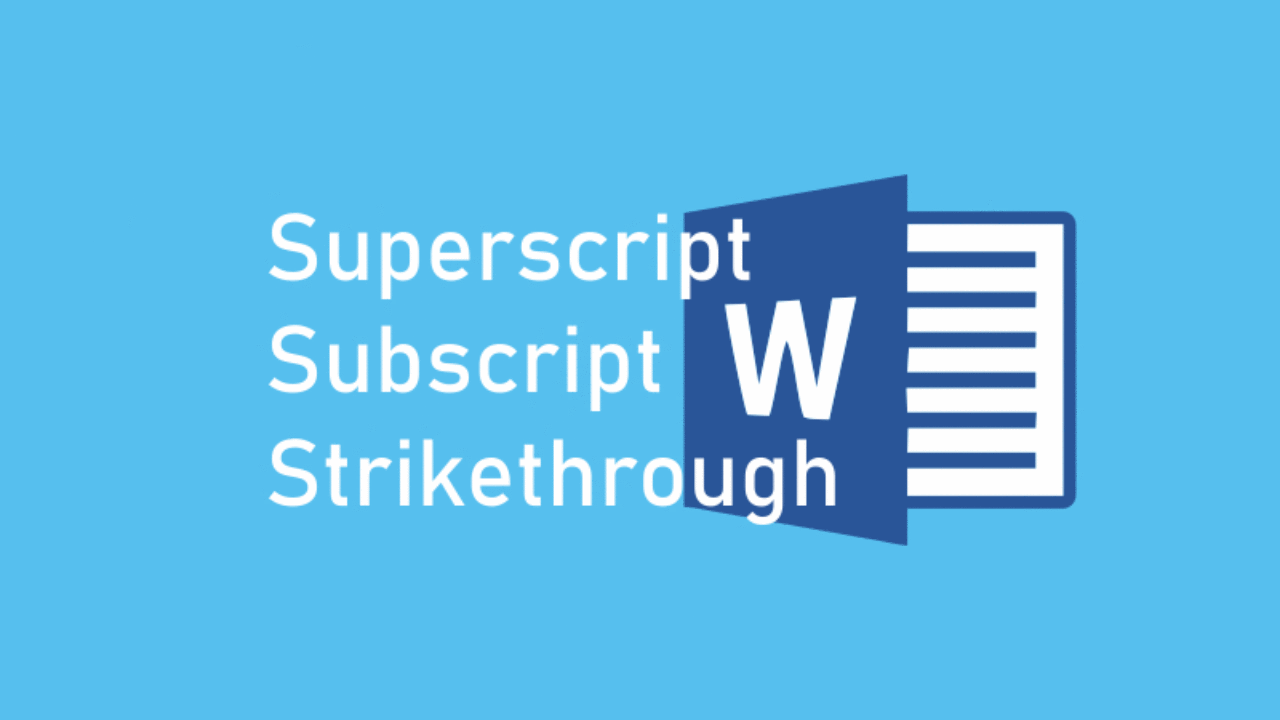 superscripts bibliography microsoft word